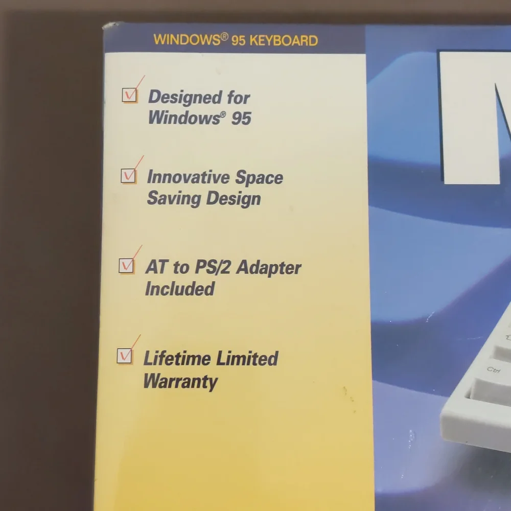 Micro innovations micro 2000 keyboard windows 95 new in package